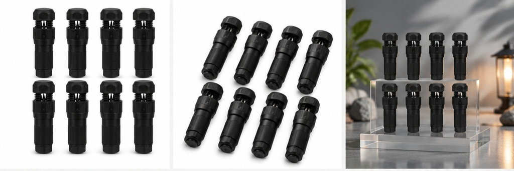 Outdoor Lighting And Landscape - 8 connettori impermeabili per cavi a