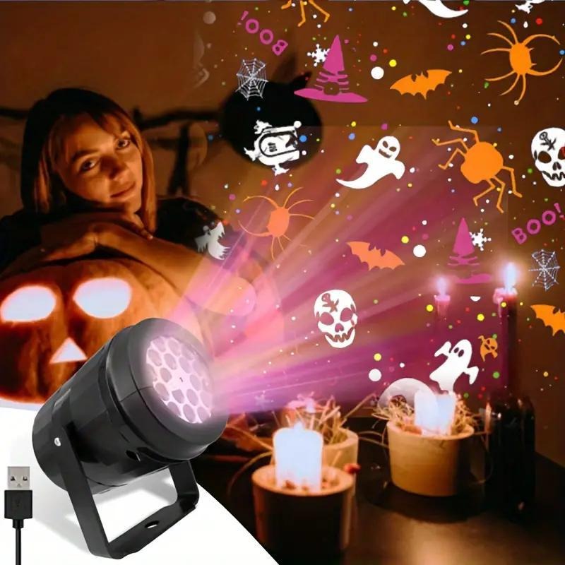 Outdoor Lighting Effects - Proiettore LED per Halloween, Decorazione Natalizia