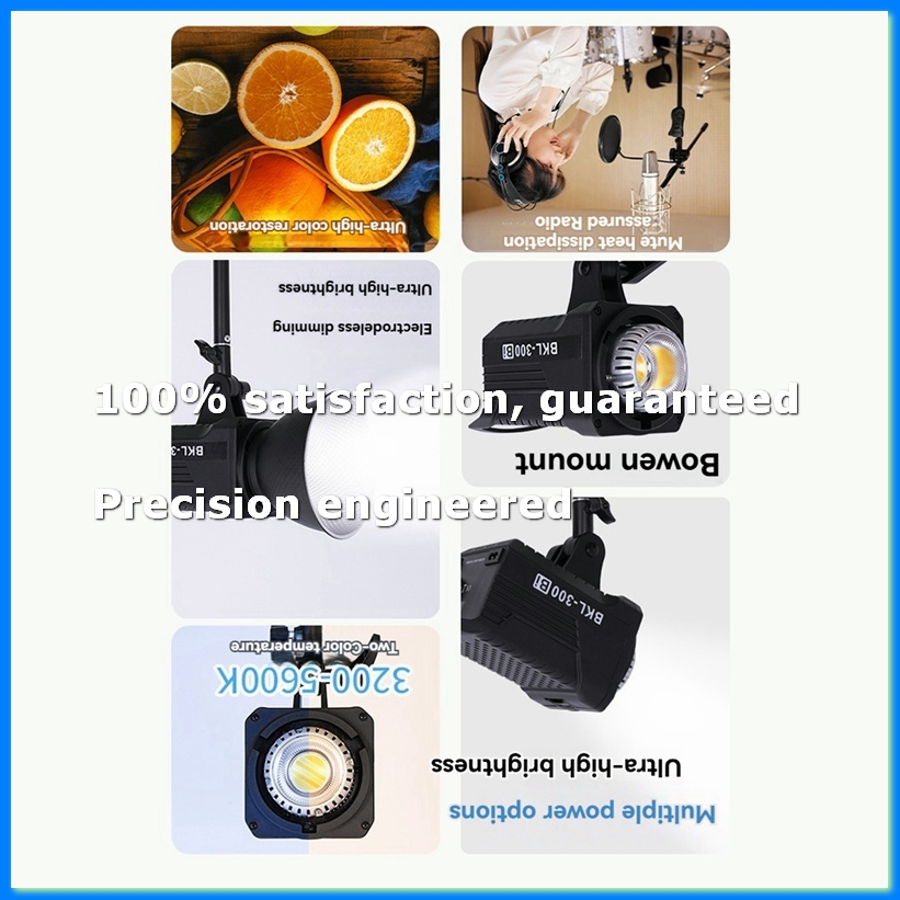 Outdoor Lighting Wireless - Luce Video Bi-LED da 300W, Illuminazione