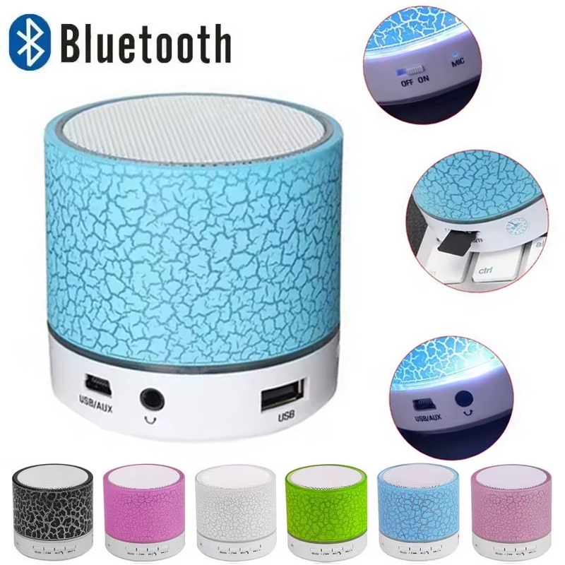 Outdoor Lighting Wireless - Altoparlante Bluetooth wireless con luce LED,