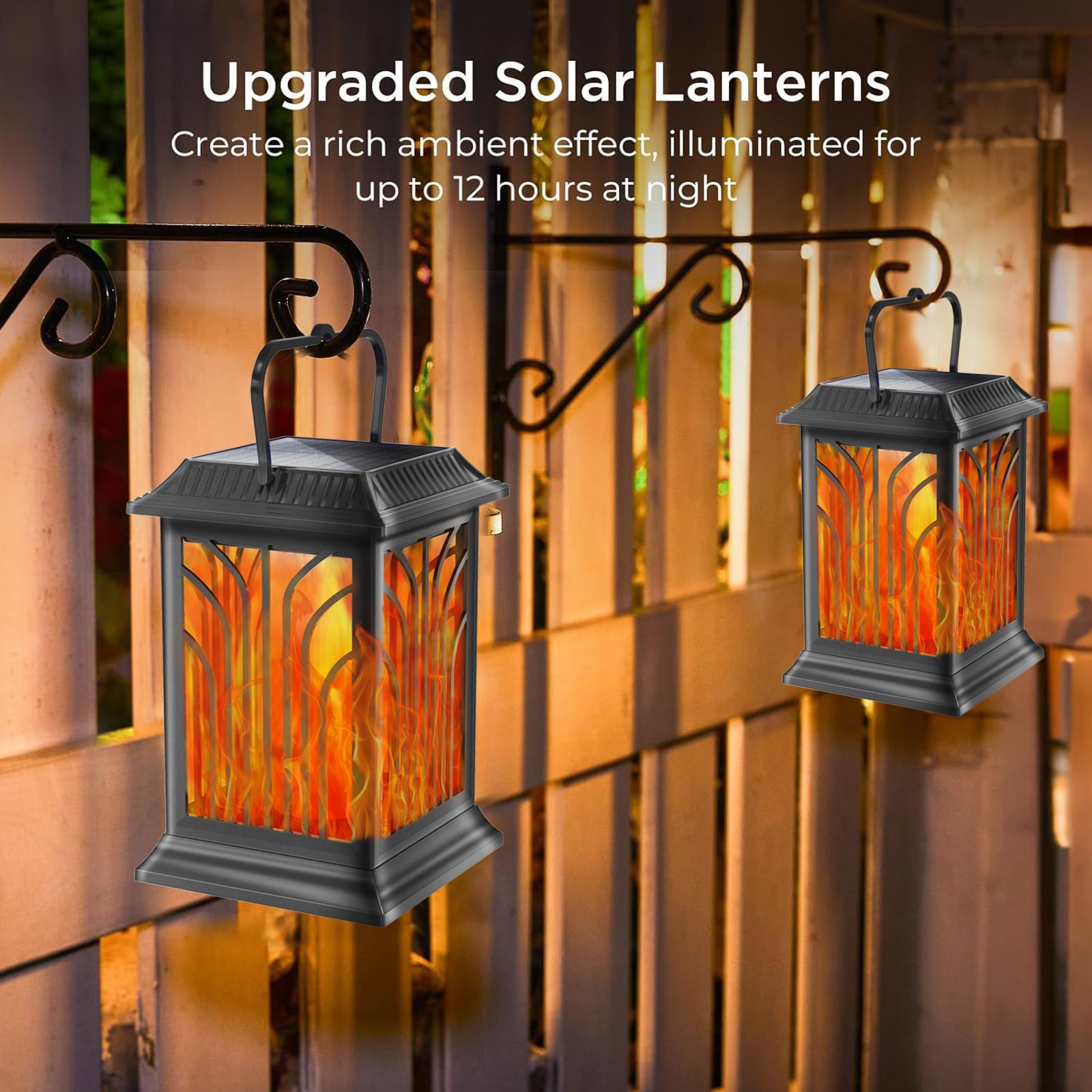 Lampada solare a LED a fiamma  - Outdoor Lighting And Landscape recensione e prezzo