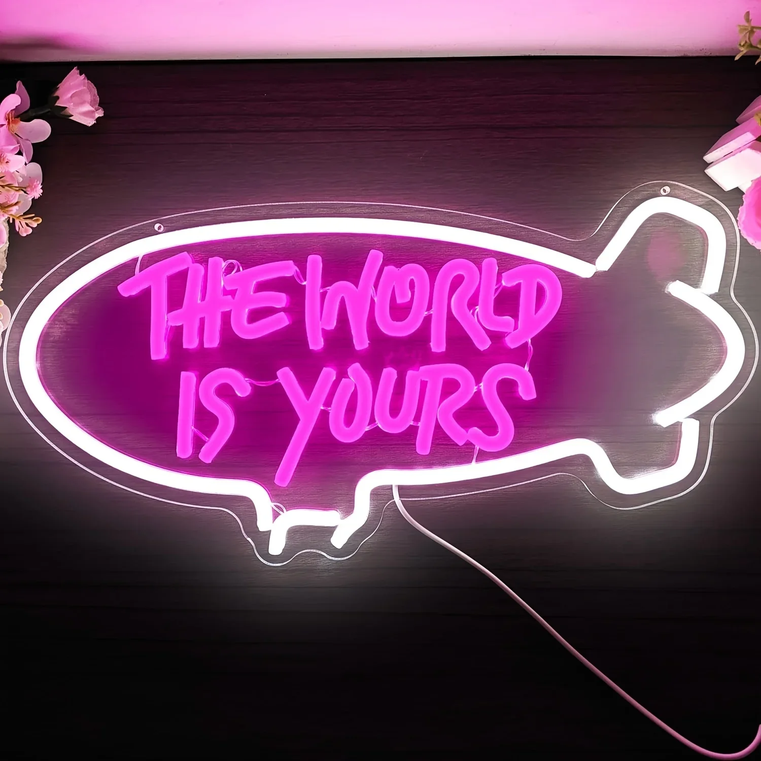 Insegna al Neon 'The World Is  - Outdoor Lighting For Your Home recensione e prezzo
