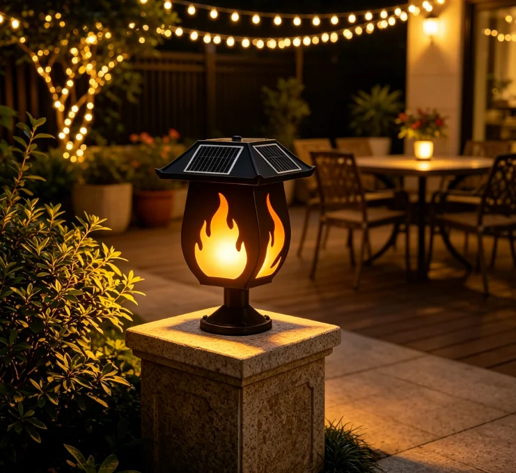 Fari solari a colonna con fiam - Outdoor Lighting Waterproof recensione e prezzo