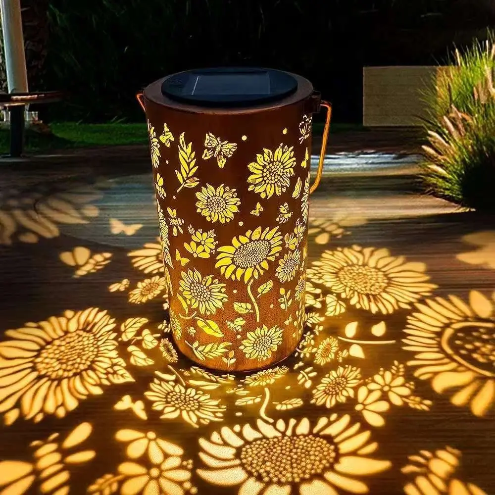 Luce Solare a Forma di Girasol - Outdoor Lighting Pathway recensione e prezzo