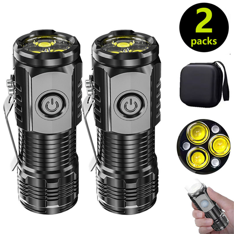 Mini torcia a 3 LED con clip p - Outdoor Lighting Black recensione e prezzo