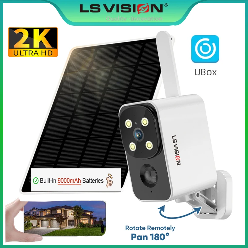 LS VISION Telecamera solare es - Outdoor Lighting Wireless recensione e prezzo